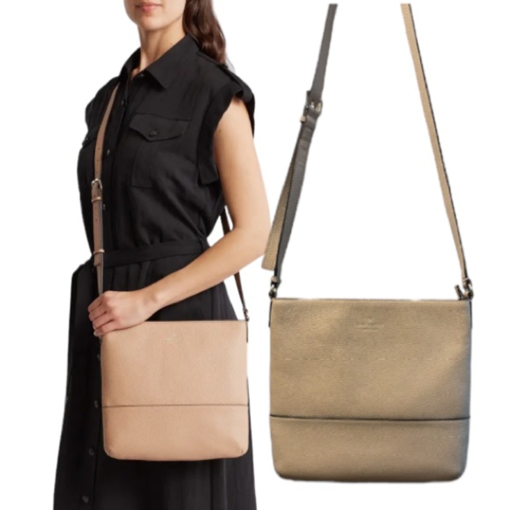Elegant Beige Crossbody Bag